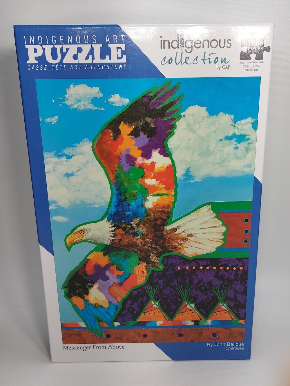 Puzzle Messenger from Above John Balloue 1000 Pcs Indigenous Collection